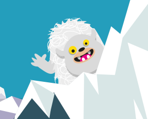 Illustration of a Yeti