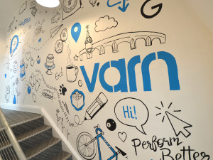 Varn office wall mural