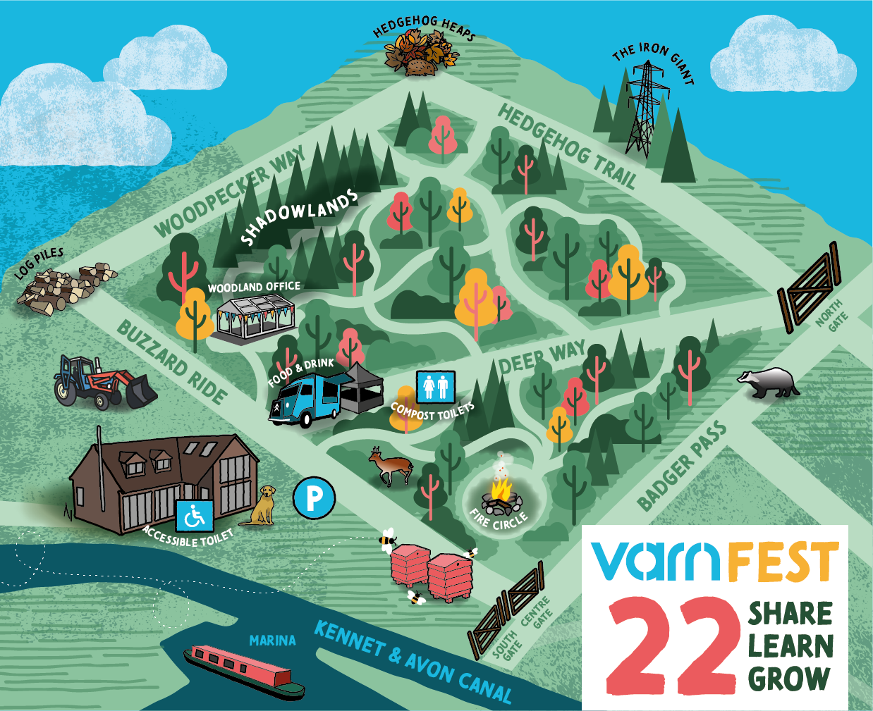 Varn Fest map